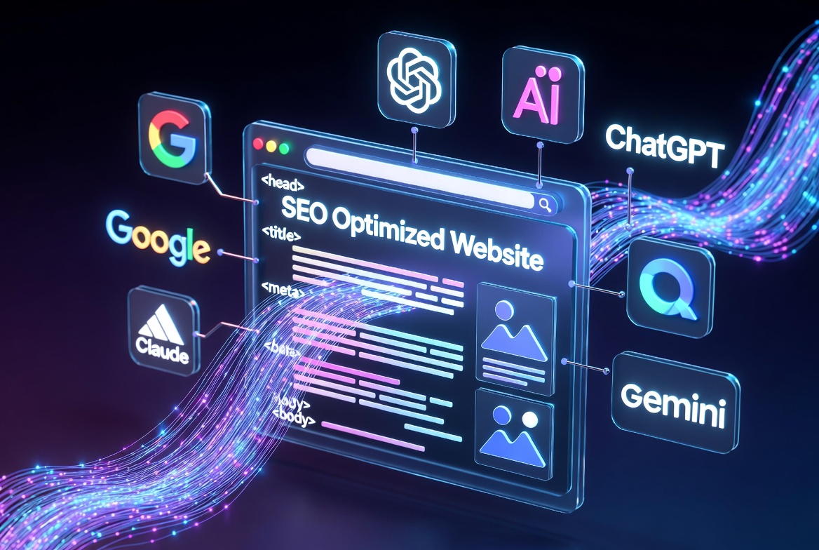 Indexar página web en Google y motores de IA - cómo indexar una web para ChatGPT, Claude y Gemini