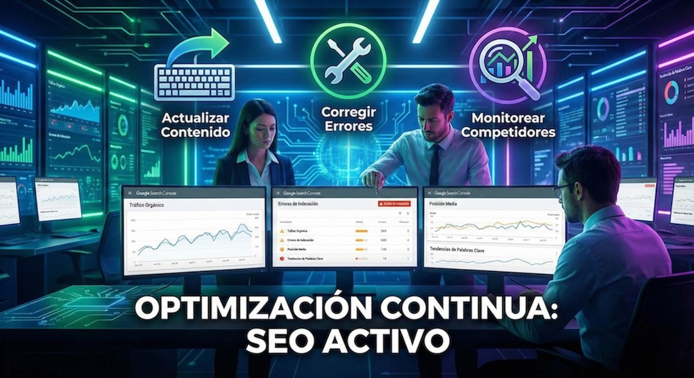Calendario de revisión continua SEO - frecuencia recomendada para monitorear posicionamiento web