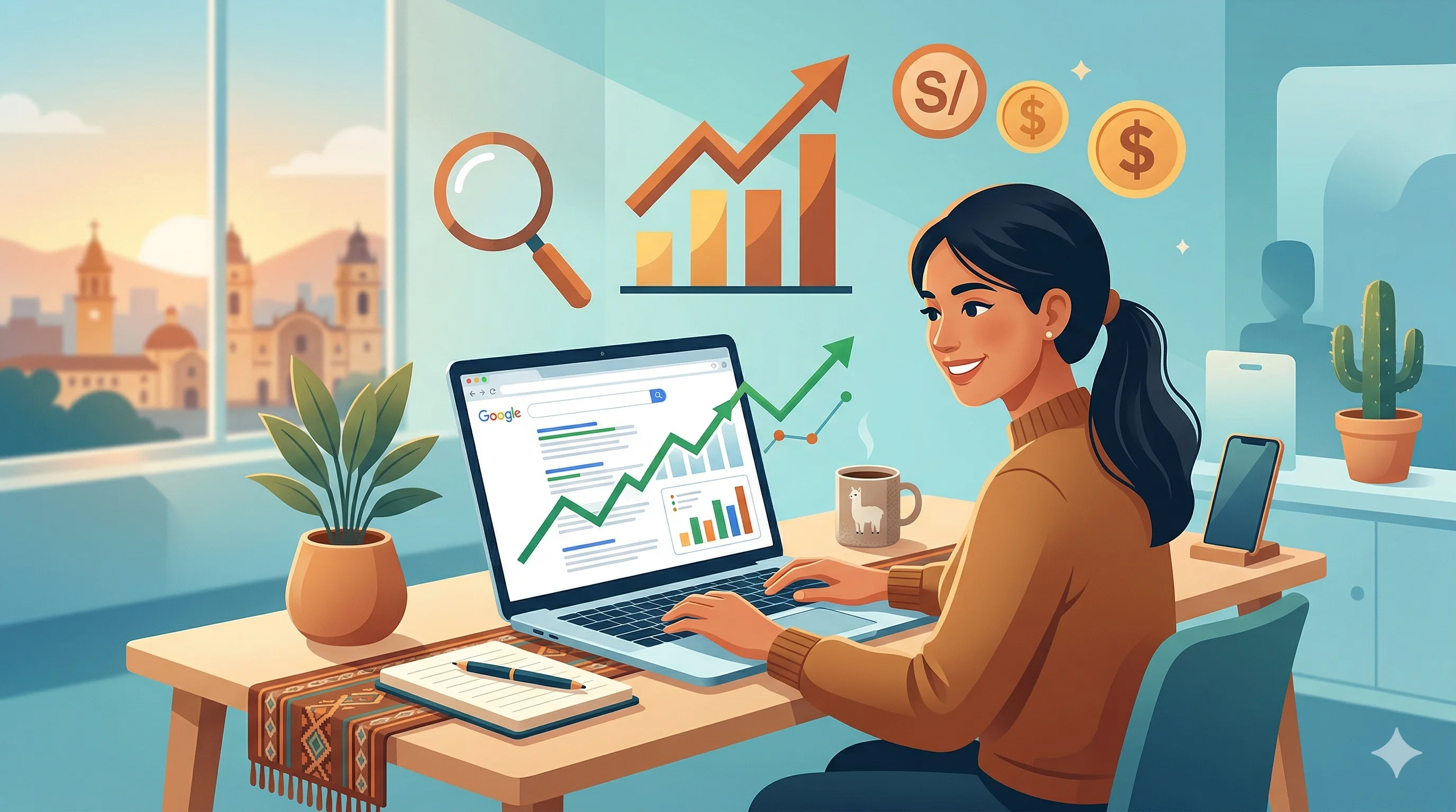 Inversión en SEO en Perú 2026 - crecimiento orgánico vs publicidad pagada