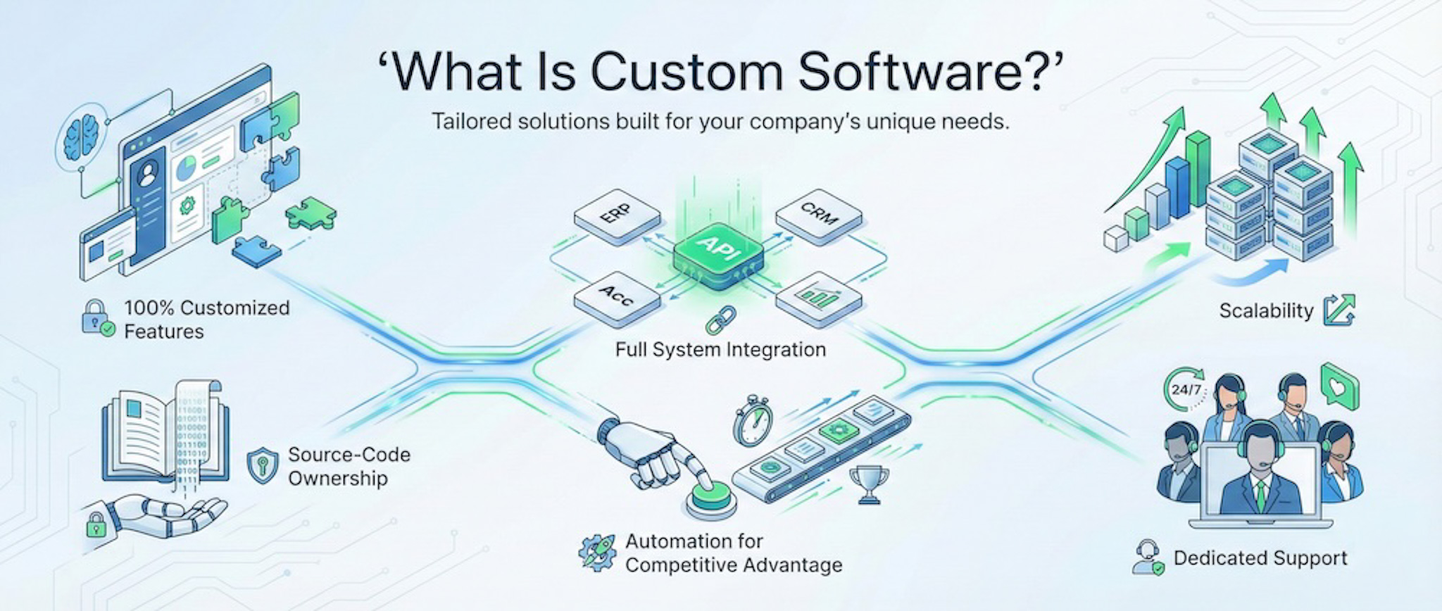 Custom software development services - Personalized enterprise systems Adratech